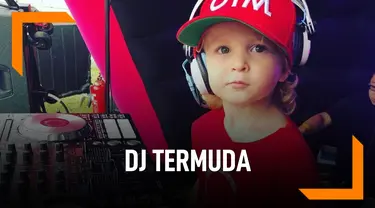 Archie Norbury, DJ Termuda Umur 4 Tahun