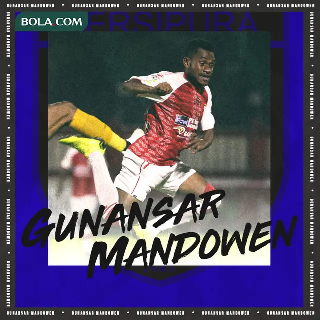 Persipura Jayapura - Gunansar Mandowen