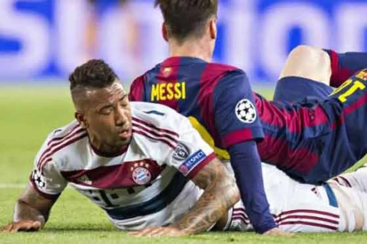 Meme Lucu Jerome Boateng di Semi Final Liga Champions 2015