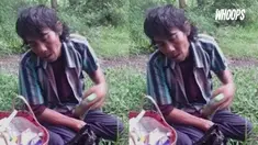 Ia tak peduli dengan sakit stroke yang ia derita dan kondisi kaki yang pincang.