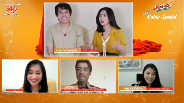 Pengalaman Isyana Sarasvati dan Suami Jadi Bintang Iklan Penyedap Rasa