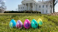 Pada hari Paskah setiap tahunnya, White house menggelar Easter egg roll
