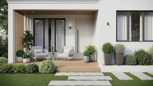 Model Teras Rumah Ukuran 6x9 Meter Minimalis