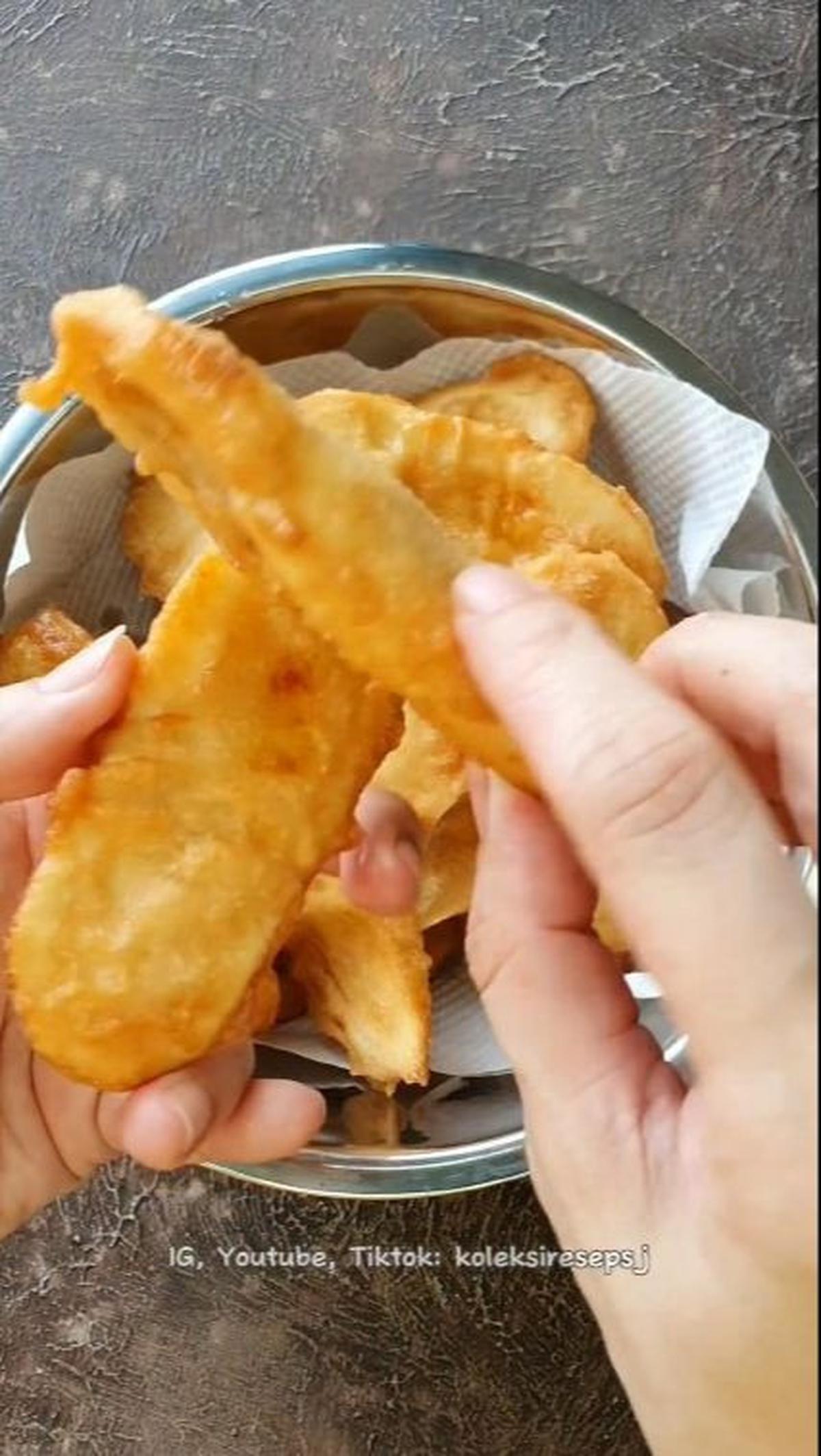 Pisang Goreng Jadi Sangat Renyah