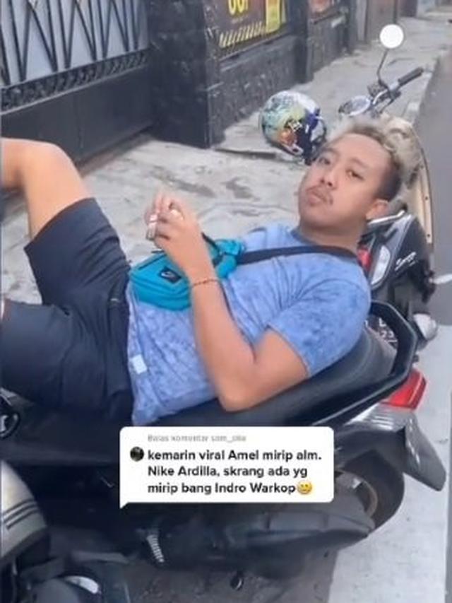 6 Potret Krisnandi Alfin, Pria yang Viral Mirip Indro Warkop saat Muda