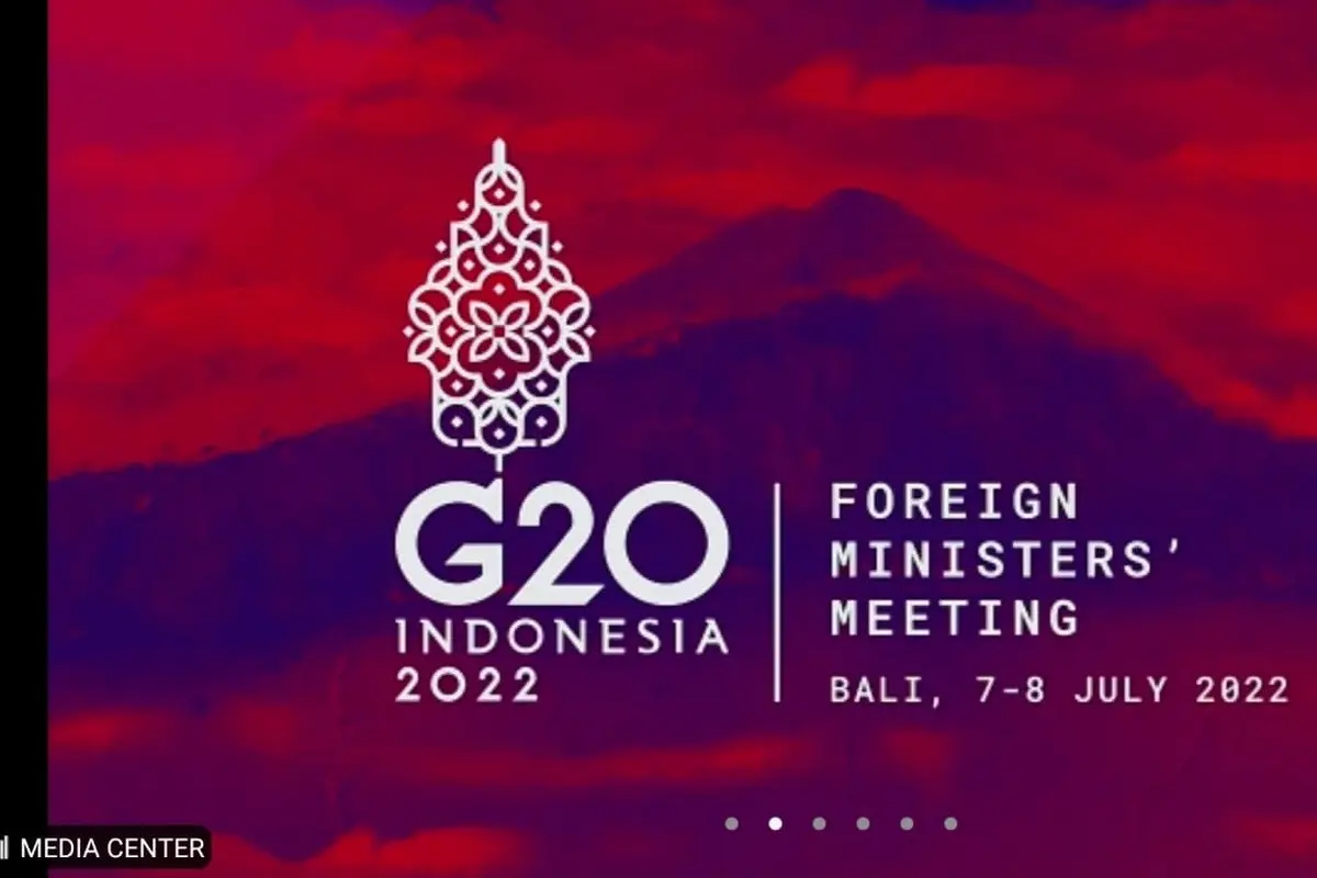 Ilustrasi Foreign Ministers Meeting atau FMM G20 (KTT Menlu G20) yang digelar di Nusa Dua, Bali 8 Juli 2022. (YouTube MOFA RI)