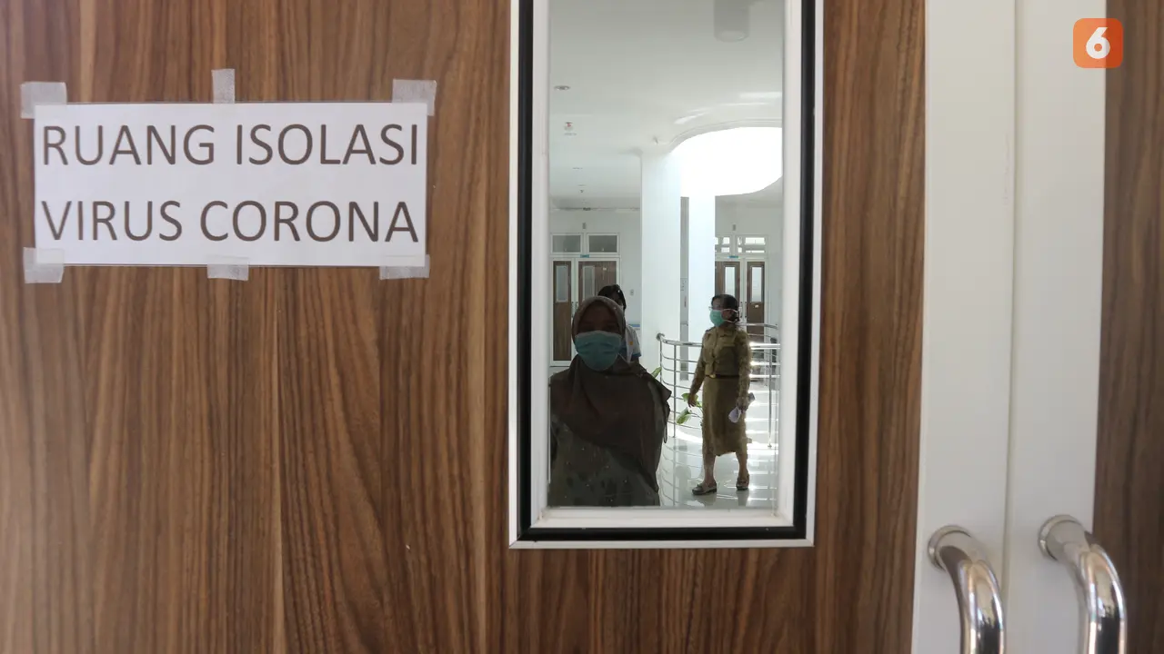 Ruang isolasi RS Undata