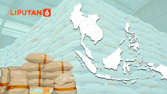 Infografis Indonesia Capai Swasembada Pangan 2025