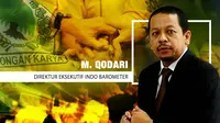 M. Qodari, Direktur Eksekutif Indo Barometer. (Liputan6.com/Abdillah)