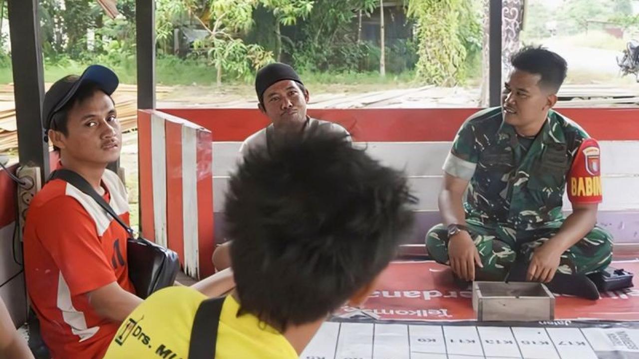 Kodim Sampit Perkuat Komunikasi Sosial, Jaga Kotim Tetap Kondusif