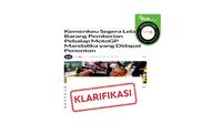 Cek Fakta Kemenkeu lelang barang milik penonton di Sirkuit Mandalika.