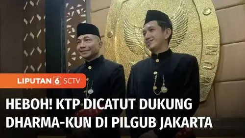 VIDEO: Ramai KTP Dicatut Dukung Dharma-Kun, Begini Cara Cek NIK Dipakai untuk Calon Pilkada