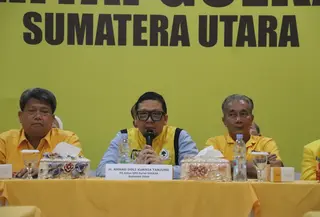 Plt Ketua DPD Golkar Sumut Ahmad Doli Kurnia Tandjung. (Liputan6.com/Reza Efendi)