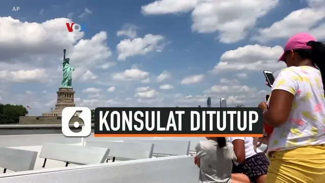 VIDEO: Amerika Serikat Tutup Konsulat Tiongkok di Houston, Kenapa?