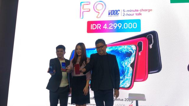 Oppo Resmi Luncurkan Oppo F9 di Jakarta