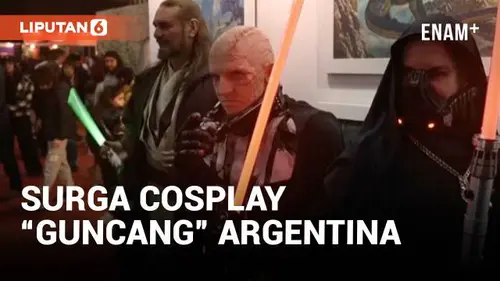 VIDEO: Surga Cosplay di Argentina Memikat Ribuan Penggemar