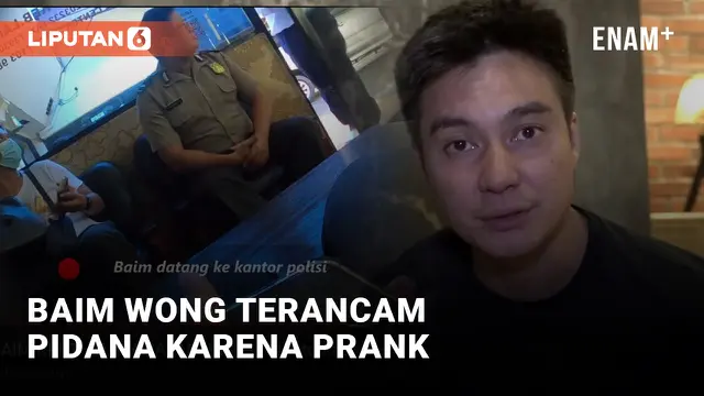 Baim Wong Terancam Pidana Buntut Prank Polisi KDRT