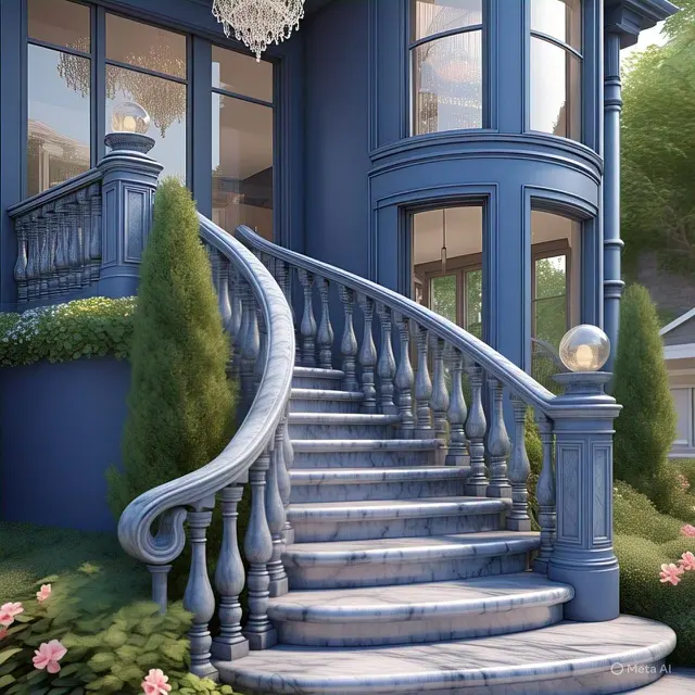 6 Inspirasi Warna Tangga Rumah
