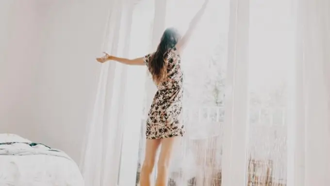 ilustrasi bangun tidur