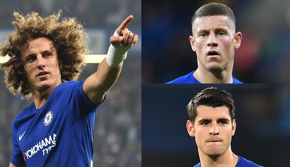Segera mendapatkan tanda tangan Sarri usai mendepak Antonio Conte, Chelsea tampil impresif dengan rekor tak terkalahkan hingga pekan ke-12. Meningkatnya kualitas para pemain yang sempat redup di musim sebelumnya menjadi penyebabnya. (Kolase foto AFP)