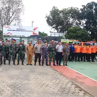 Pemerintah Kota Bontang menggelar Apel Kesiapsiagaan Antisipasi Bencana di Makodim 0908 Bontang, Sabtu (22/11/2025) pagi.