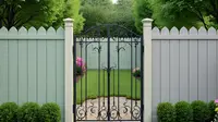9 Inspirasi Pagar Rumah Sederhana Tapi Cantik dan Minimalis, Fungsional untuk Hunian Modern