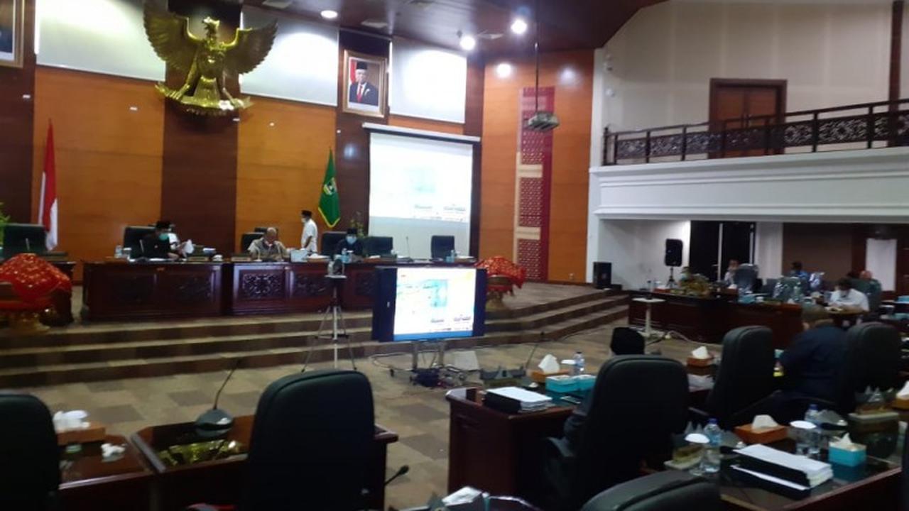 Rapat Paripurna di DPRD Sumbar. (Liputan6.com/ ist)