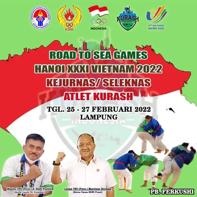 Seleknas Kurash di Lampung