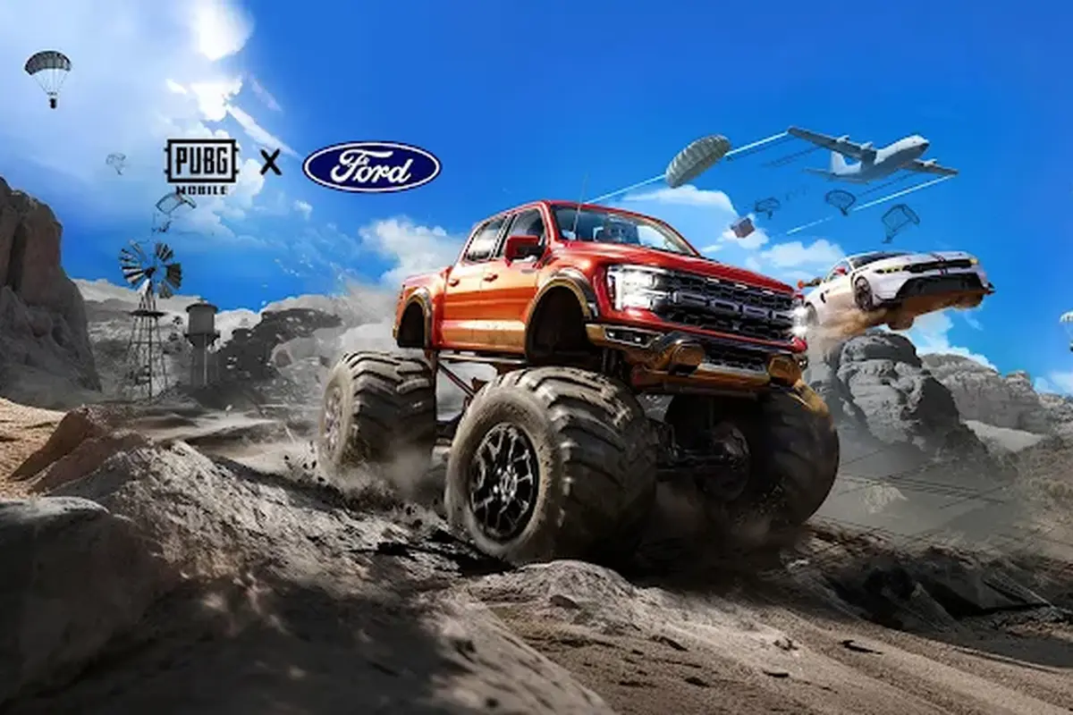 PUBG Mobile Hadirkan Mobil Ford Raptor dan Mustang