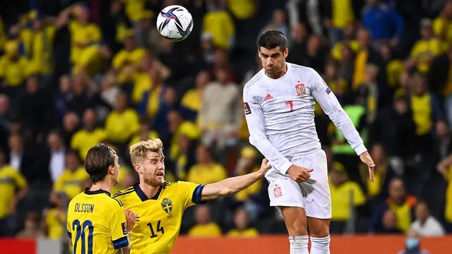 Timnas Swedia Vs Timnas Spanyol