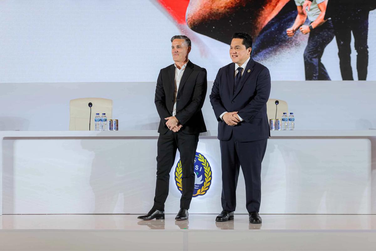 FOTO: PSSI Resmi Tunjuk John Herdman sebagai Pelatih Timnas Indonesia