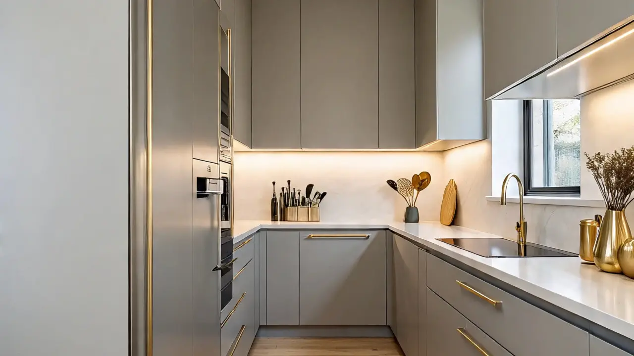 Model Dapur Sederhana di Lahan Terbatas yang Terkesan Mewah
