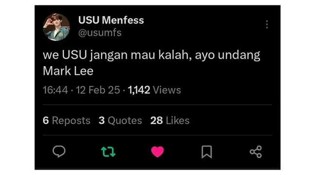 6 Cuitan Kocak Base Kampus di X Usai Jake ENHYPEN Kunjungi Universitas Trisakti