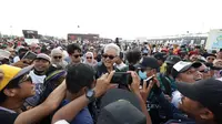 Bakal Calon Presiden (Bacapres) Ganjar Pranowo hadir secara langsung untuk menyaksikan perhelatan MotoGP Indonesia di Sirkuit Mandilika, Lombok, Nusa Tenggara Barat (NTB), Minggu (15/10) (Istimewa)