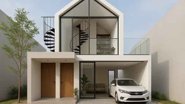 7 Desain Rumah Minimalis 2 Lantai di Lahan 6x10 yang Nyaman, Estetik dan Fungsional