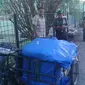 Sebanyak 3,7 ton daging selundupan dari India diamankan dari rumah dinas tentara (Liputan6.com / Reza Perdana)