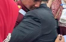 Ayahnya Sukses Menjadi Ketua Umum Partai Masyumi, Sang Anak Taruna Akpol Saat Wisuda Berpelukan Haru