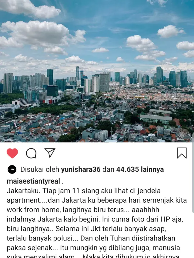 Unggahan Maia Estianty (Foto: Instagram @maiaestiantyreal)