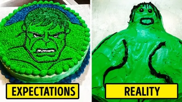 ekspektasi vs realita memasak (foto: imgur)