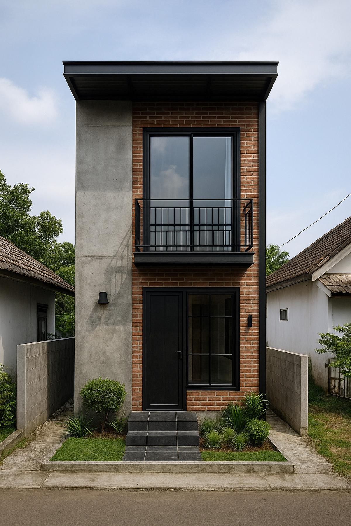 Ilustrasi Rumah 2 Lantai