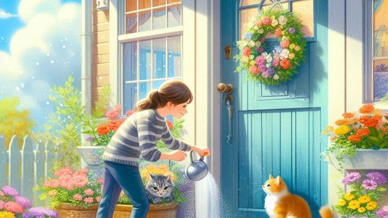 Ilustrasi Menabur Garam di Pintu Rumah