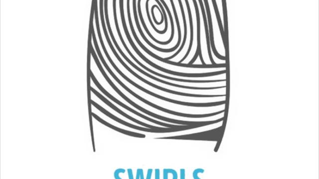 Pola sidik jari Swirls (brightside)
