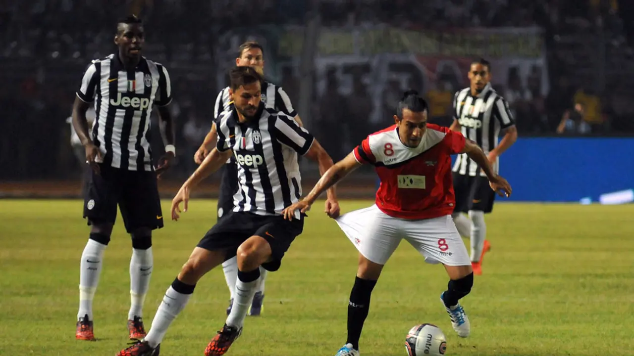 Beda Kelas, ISL All Stars Tak Berdaya Ditekuk Juventus