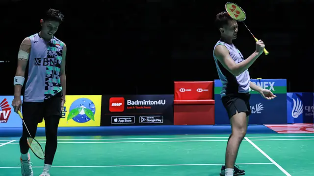 Fajar Alfian/Muhammad Rian Ardianto - Korea Open 2023 - Bulu Tangkis