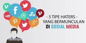 5 Tipe Haters yang Bermunculan di Sosial Media