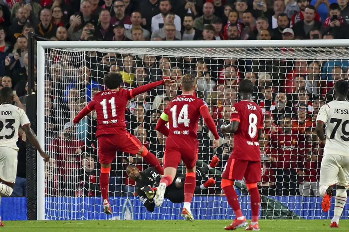 FOTO: Liverpool Tekuk AC Milan di Liga Champions