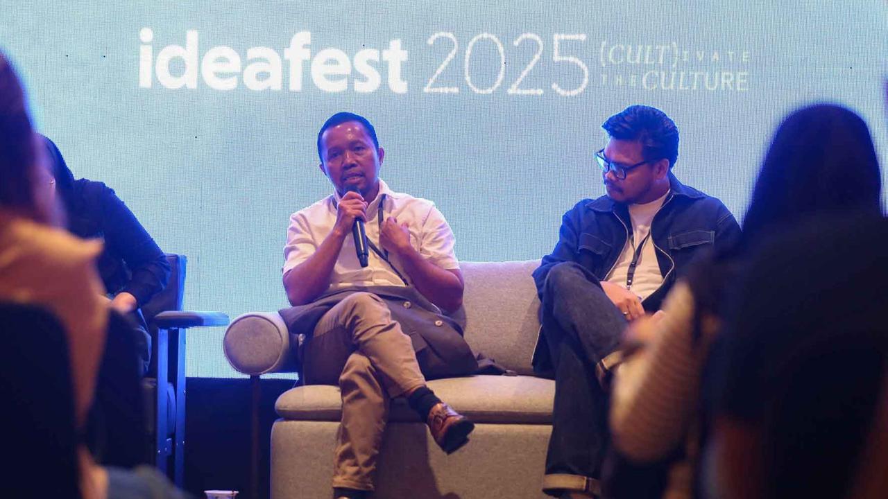 FOTO: CCO KLY Wenseslaus Manggut Kupas Arah Baru Media Digital di IdeaFest 2025