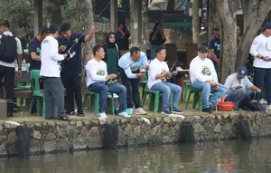 Momen Petinggi Polri dan Kejaksaan di Depok Bertanding Saat Hari Bhakti Adhyaksa
