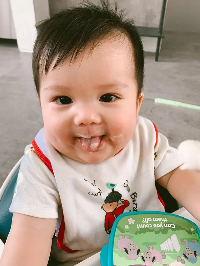 Potret gemas Mykah Iago Liem anak Putri Titian dan Junior Liem