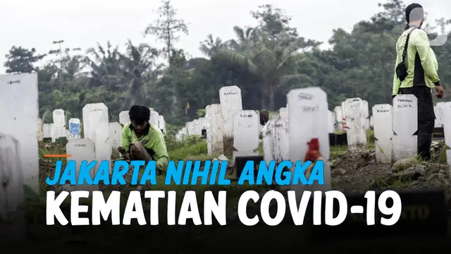 VIDEO: DKI Jakarta Nol Kasus Kematian Covid-19 Kemarin